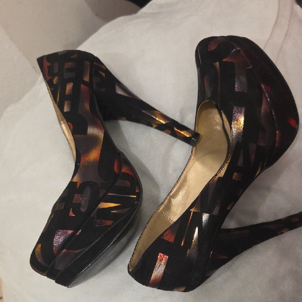 Elegant Multicolor Women's Heels